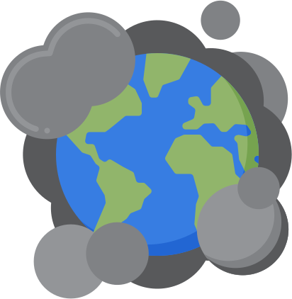 air pollution icon