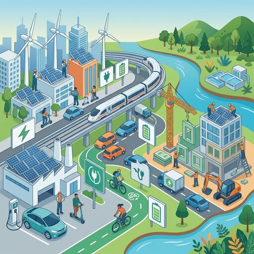 isometric circular economy image
