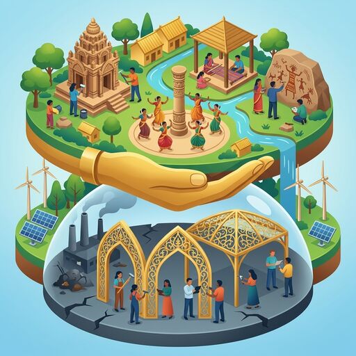 isometric pollution culture image