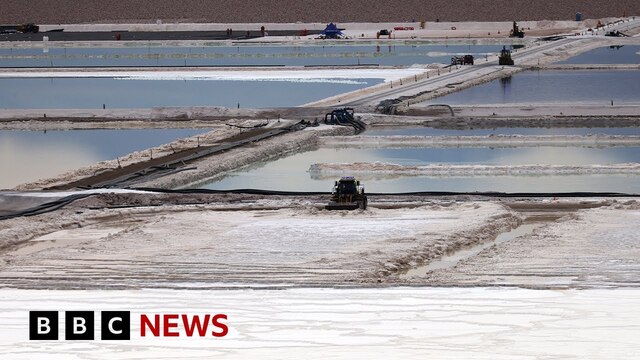What is the impact of lithium mining? | BBC News poster