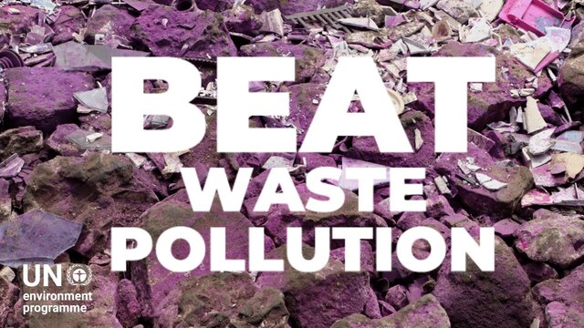 UNEP: Solid Waste poster